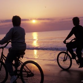 Biking on the Beach