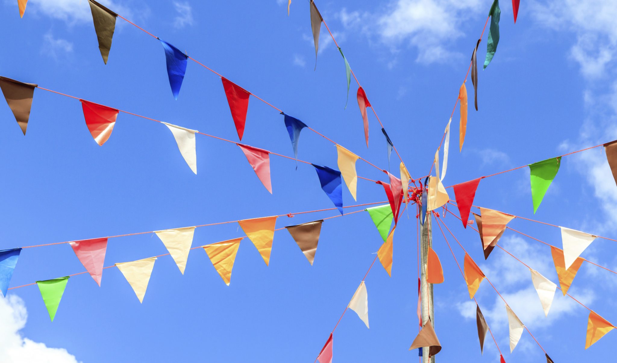 Festival Flags Your Friend at the Beach
