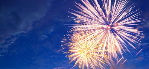 fireworks on the 4th of july