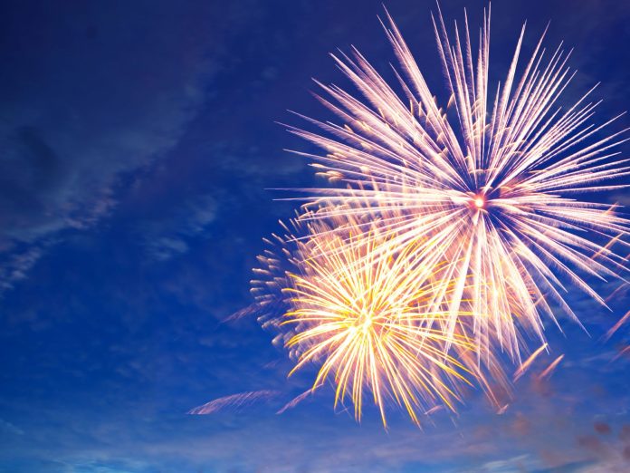 fireworks on the 4th of july