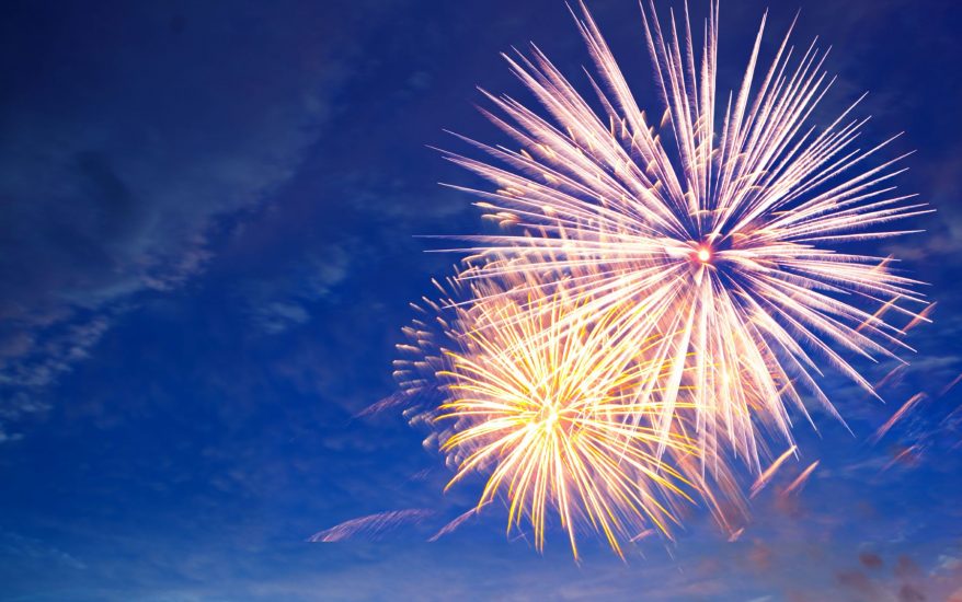 fireworks on the 4th of july
