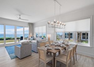 30a vacation rental interior overlooking gulf